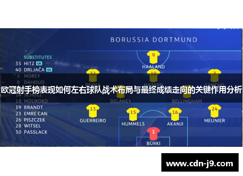 欧冠射手榜表现如何左右球队战术布局与最终成绩走向的关键作用分析